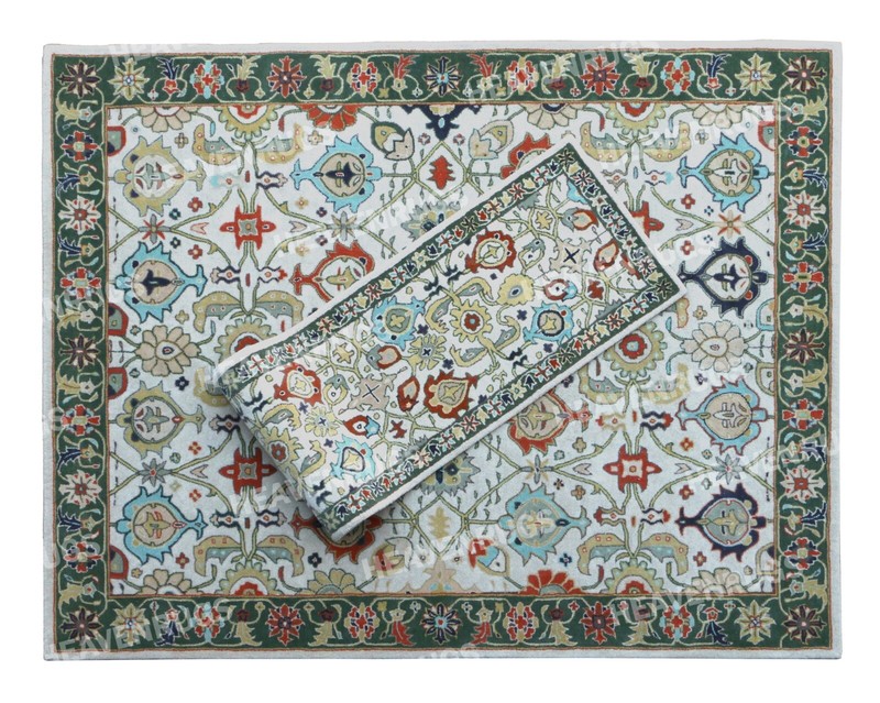Woman Weaver New catherine multi HandMade Traditional Parsian Wool Area Rug gallery