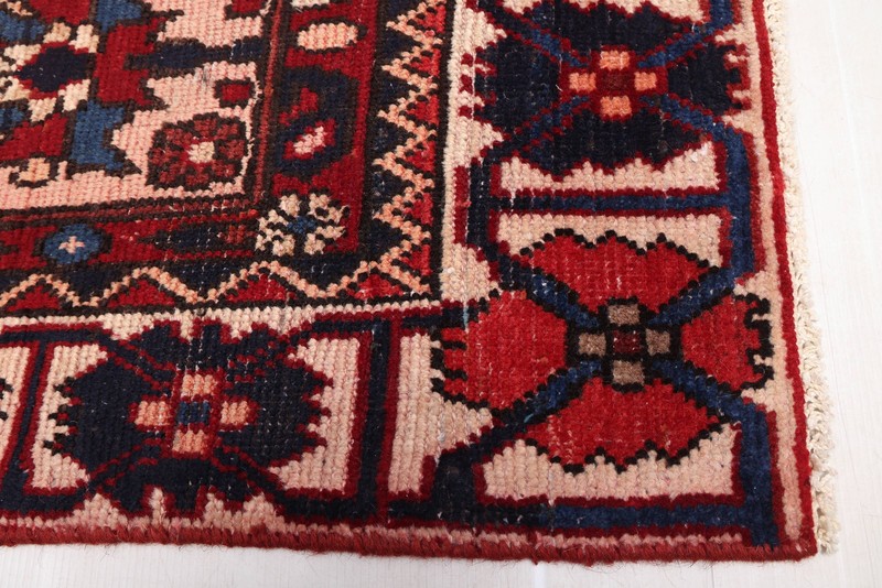 Vintage 3'7" x 6'9" Traditional Hand Knotted Vegetable Dye Wool Area Rug gallery
