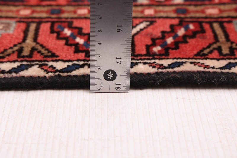 Vintage Hand-knotted Runner Rug 3'9" x 11'7" Traditional Oriental Wool Carpet gallery