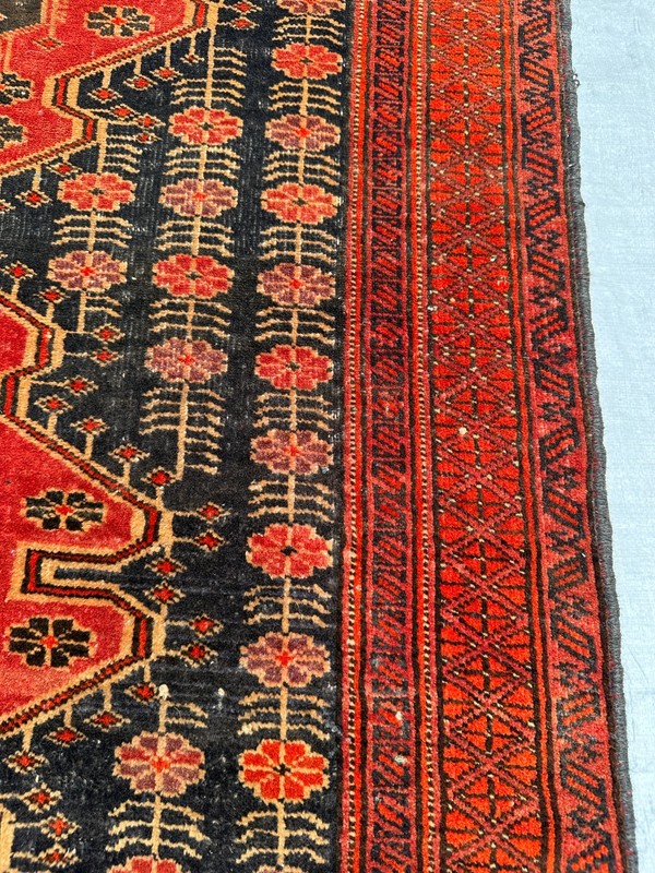 COLLECTORS’ ITEM Antique Taimani Natural Vegetable Dye Super Fine Quality Carpet gallery