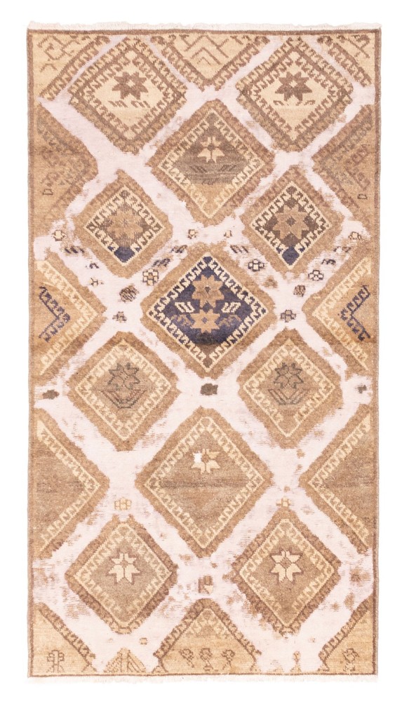 Vintage Traditional Hand-Knotted Area Rug 3'6" x 6'6" Oriental Wool Carpet