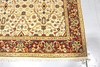 Oriental Neutral Turkish 5' 6" x 7' 10" Cream Handmade Area Rug gallery