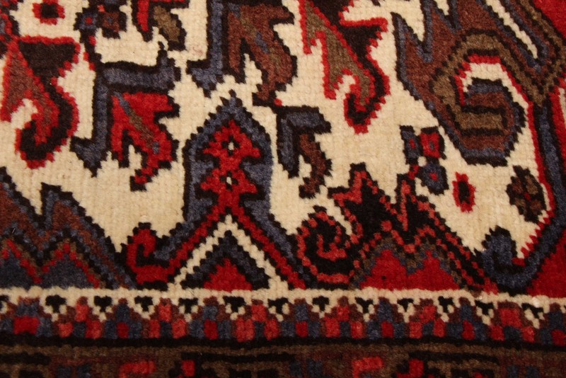 Vintage 6'10" x 9'5" Traditional Hand Knotted Vegetable Dye Wool Area Rug gallery