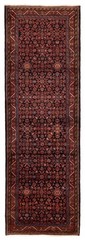 3’9″ x 11’8″ Vintage Hand-knotted Runner Rug Traditional Oriental Wool Carpet