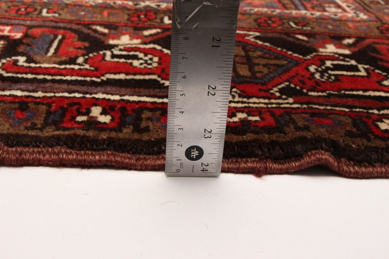 Vintage 6'10" x 9'5" Traditional Hand Knotted Vegetable Dye Wool Area Rug gallery