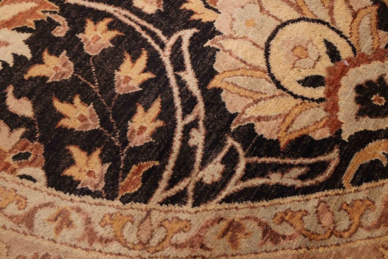 Vintage Hand-Knotted Area Rug 10'0" x 10'1" Traditional Wool Carpet gallery