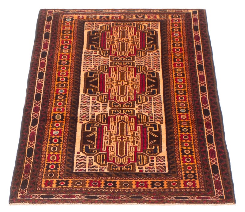 Traditional Vintage Hand-Knotted Oriental Carpet 2'10" x 4'9" Wool Area Rug gallery
