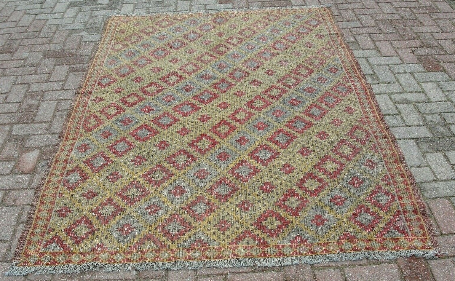 area living room Rug bedroom 62" x87" Handmade Rugs Carpet gallery