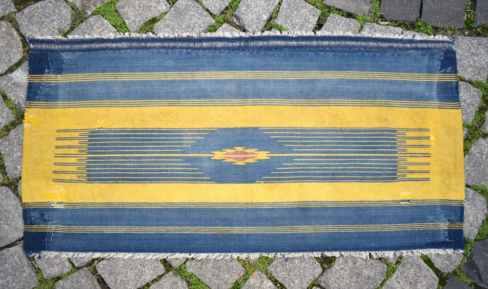 Fabulous Antique Turkish Bag Face Rug 37'' x 18'' Collector Item Konia Sille Rug