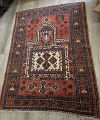 Antique early 20th C Fachralo Kazak EXCELLENT CONDITION