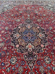 1910 Antique Rug Hand Made Rugs Carpet Oriental 10’5×14’6