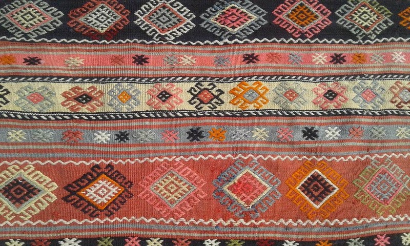 rugs for living room, kelim Teppich, Tapis, Area Kilim Rugs, 5'1"x 6'6" ft, gallery