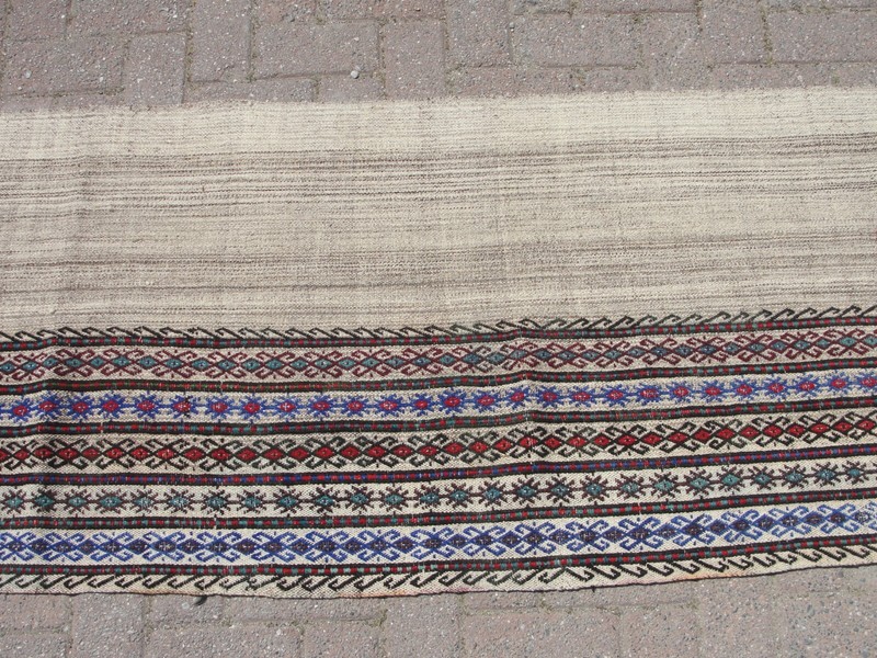 2x8 ft Handmade Runner Wool Kilim Rug - Vintage Home Decor Turkish Kilim rugs gallery
