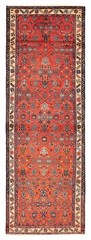 3’3″ x 9’10” Vintage Hand-knotted Runner Rug Traditional Oriental Wool Carpet
