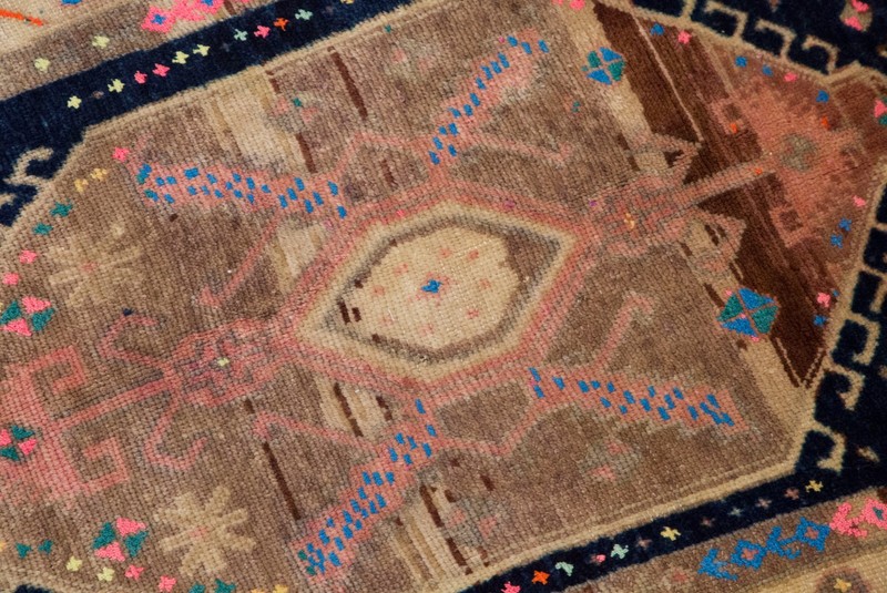 60+ Year Old One-of-a-Kind Kurdish Herki Runner Runner 93x285 cm / 3x9.4 ft gallery