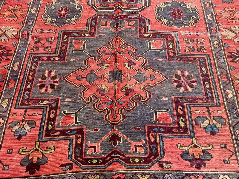 350 X 200 CM COLLECTOR ITEM Antique Kazak Daghistani Group Fine Quality Kilim gallery