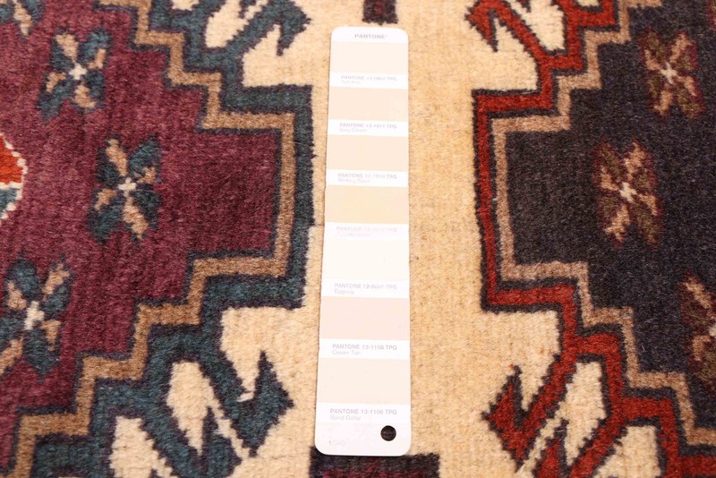 Vintage 4'2" x 5'6" Traditional Hand Knotted Vegetable Dye Wool Area Rug gallery