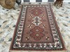 Turkish Kurdish Vintage Rug | 4.3 x 6.5 ft | Handwoven Anatolian Tribal Geometri gallery