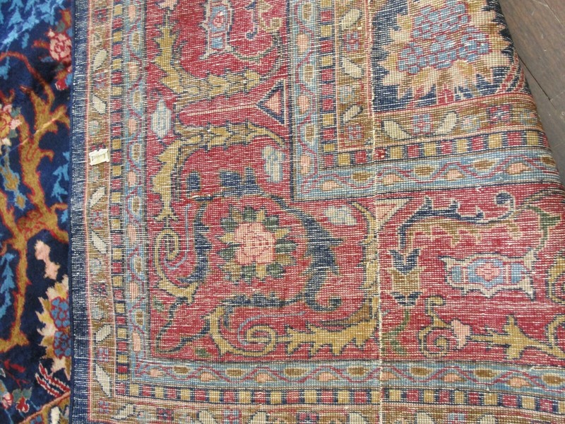 Agra Gallery Size Carpet, Birds of Love, 6'11" x 17'3" #10504, AS IS gallery
