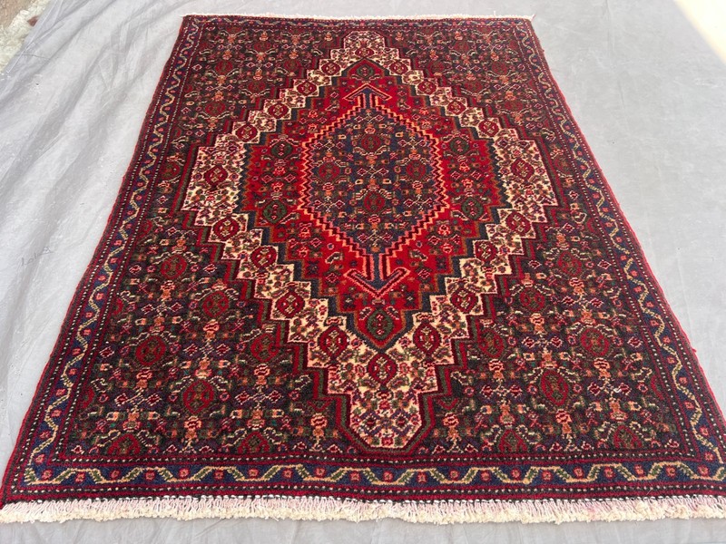 2'5 x 3'5 Vintage Turkish Hand Knotted Tribal Geometric Faded Oriental Rug Decor gallery