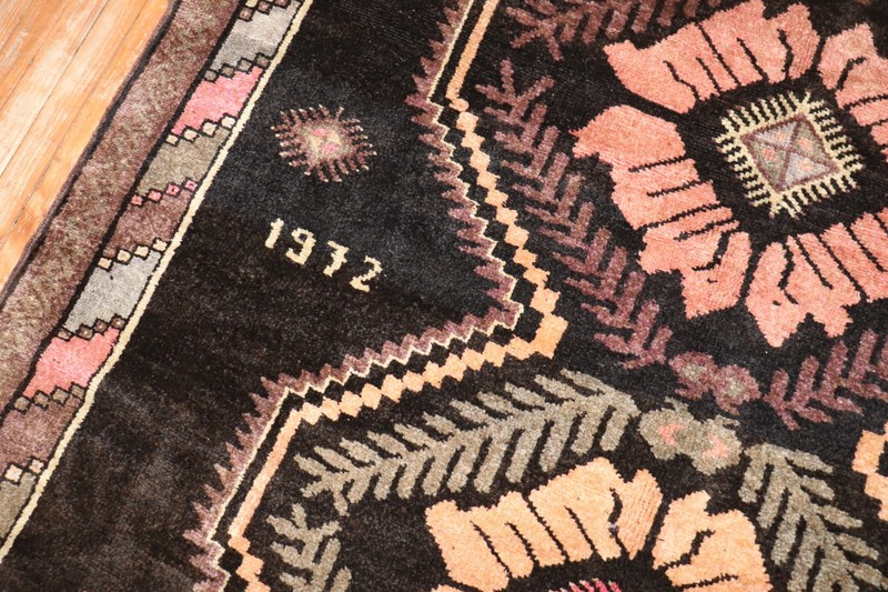 Vintage Wool Kurdish Kars Gallery Dated 1972 Rug Size 6'3''x17' gallery