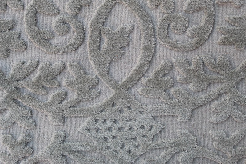 Vintage Traditional Hand Made Oriental Contemporary Wool Grey Rug Kilim 122x70cm gallery