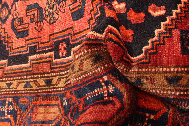 Vintage Hand-Knotted Area Rug 3'11" x 6'5" Traditional Wool Carpet gallery