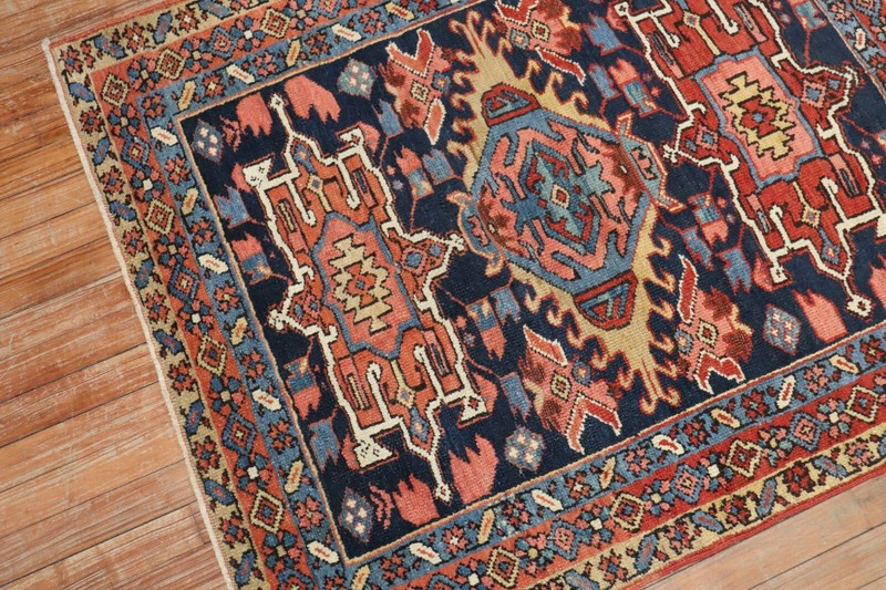 Antique Karajeh Rug 3'7''x4'3' gallery