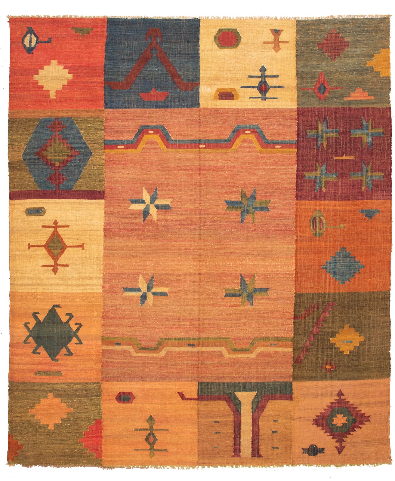 Vintage 10'6" x 12'8" Traditional Wool Hand Woven Oriental Area Rug gallery
