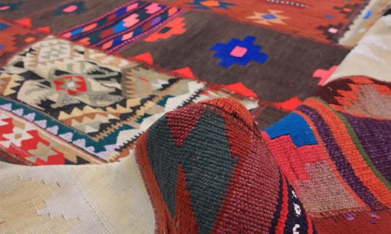 Vintage Hand Woven Area Rug 4'9" x 6'11" Traditional Wool Oriental Carpet gallery