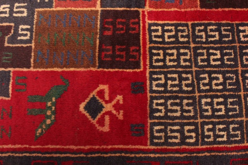 Vintage 3'6" x 5'11" Traditional Hand Knotted Vegetable Dye Wool Area Rug gallery