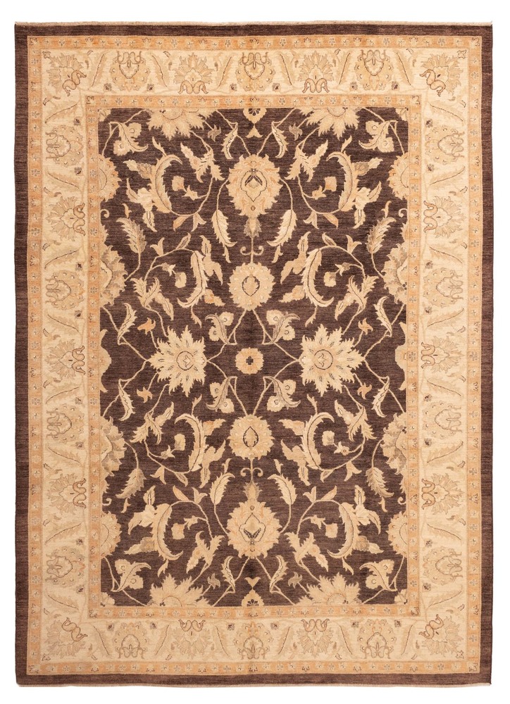 Traditional Vintage Hand-Knotted Area Rug 9'9" x 13'9" Oriental Wool Carpet