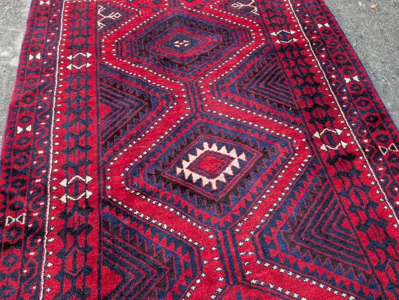 Oriental Carpet Rug Retro Runner Kelim 275 X 160 Vintage P1 gallery