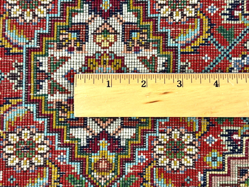 Vintage Hand Knotted Wool Area Rug 2x3 Navy Blue Tribal Oriental Boho Home Decor gallery