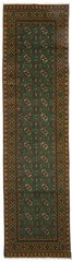 2’4″ x 9’6″ Vintage Hand-knotted Runner Rug Traditional Oriental Wool Carpet