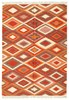 Vintage Hand Woven Area Rug 5'3" x 7'7" Traditional Wool Oriental Carpet gallery