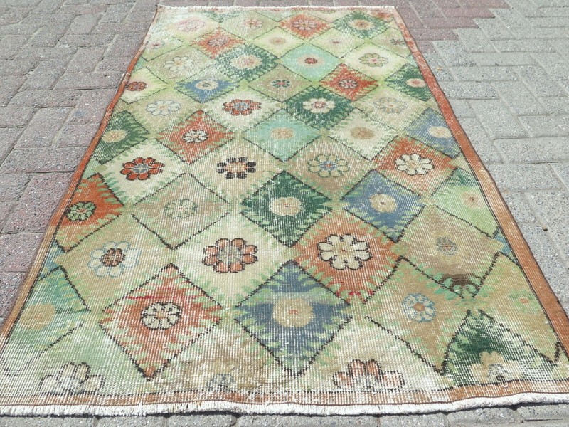 Turkish Small Rug Carpet DoorMat Bedroom Rug Small Carpet Tapis Teppiche 37"X62" gallery