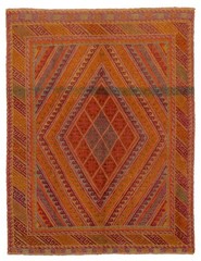 Traditional Vintage Hand-Knotted Area Rug 4’11” x 6’7″ Oriental Wool Carpet