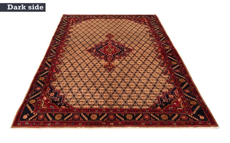 Koliai 260x155 cm Carpet Hand Knotted Oriental Rug Beige Nomadic gallery