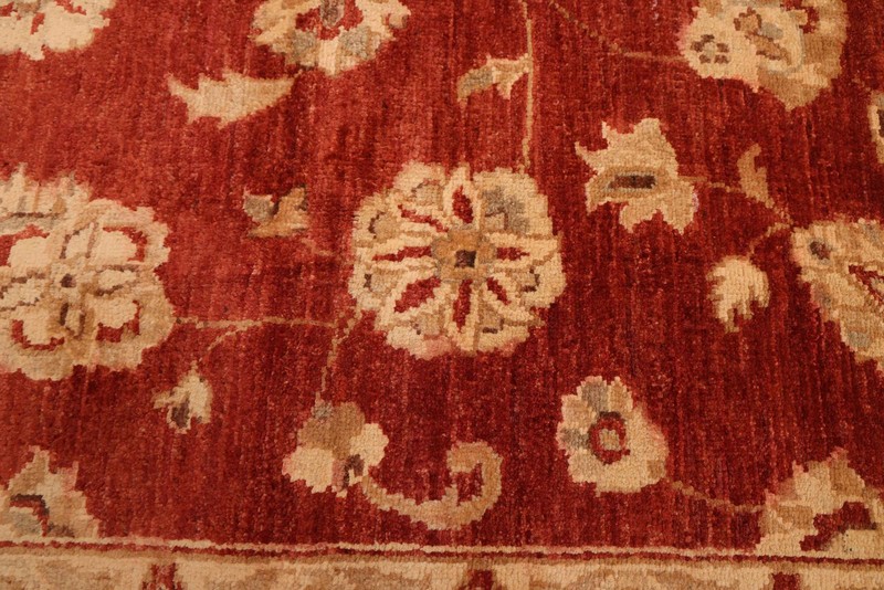 Vintage 8'3" x 9'9" Traditional Hand Knotted Vegetable Dye Wool Area Rug gallery
