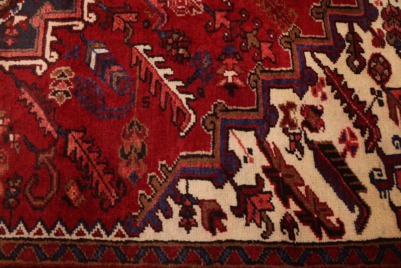 Traditional Vintage Hand-Knotted Area Rug 6'9" x 10'0" Oriental Wool Carpet gallery