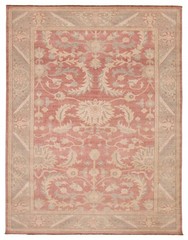Traditional Vintage Hand-Knotted Carpet 9’1″ x 11’10” Wool Area Rug