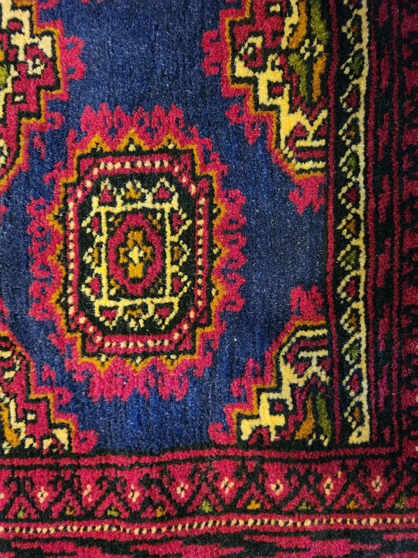 Zahir Shahi design, (King Diamond) Made of Pure Sheeps wool, Hand Knotted. gallery