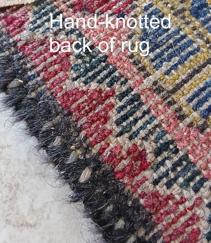 1930's MAKTABI RARE PERSIAN HAND-KNOTTED ANTIQUE MULTICOLOR MEDALLION RUG CARPET gallery
