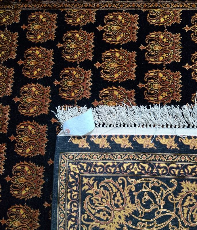 Extra Fine Genuine Handmade Middle Eastern Rug Versace Design Silk Base gallery