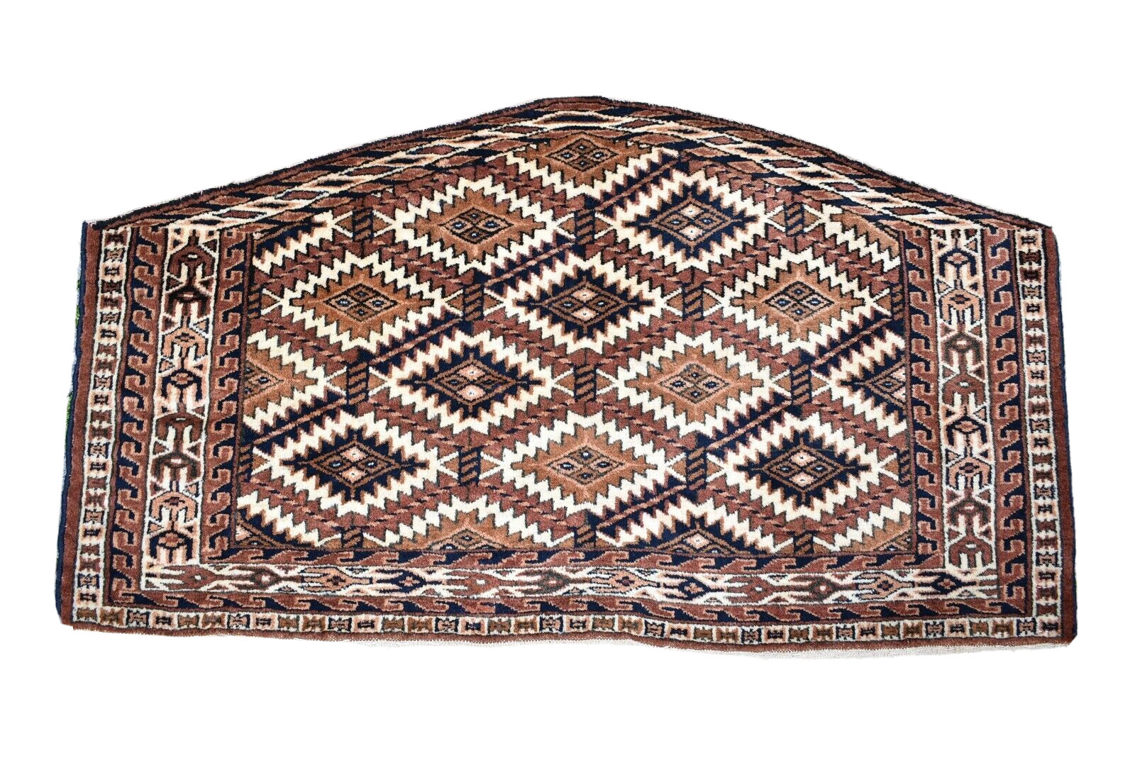 Fabulous Antique Rare Tribal Asmalyk Rug 44'' x 25'' Collector's Yomud Asmalyk gallery