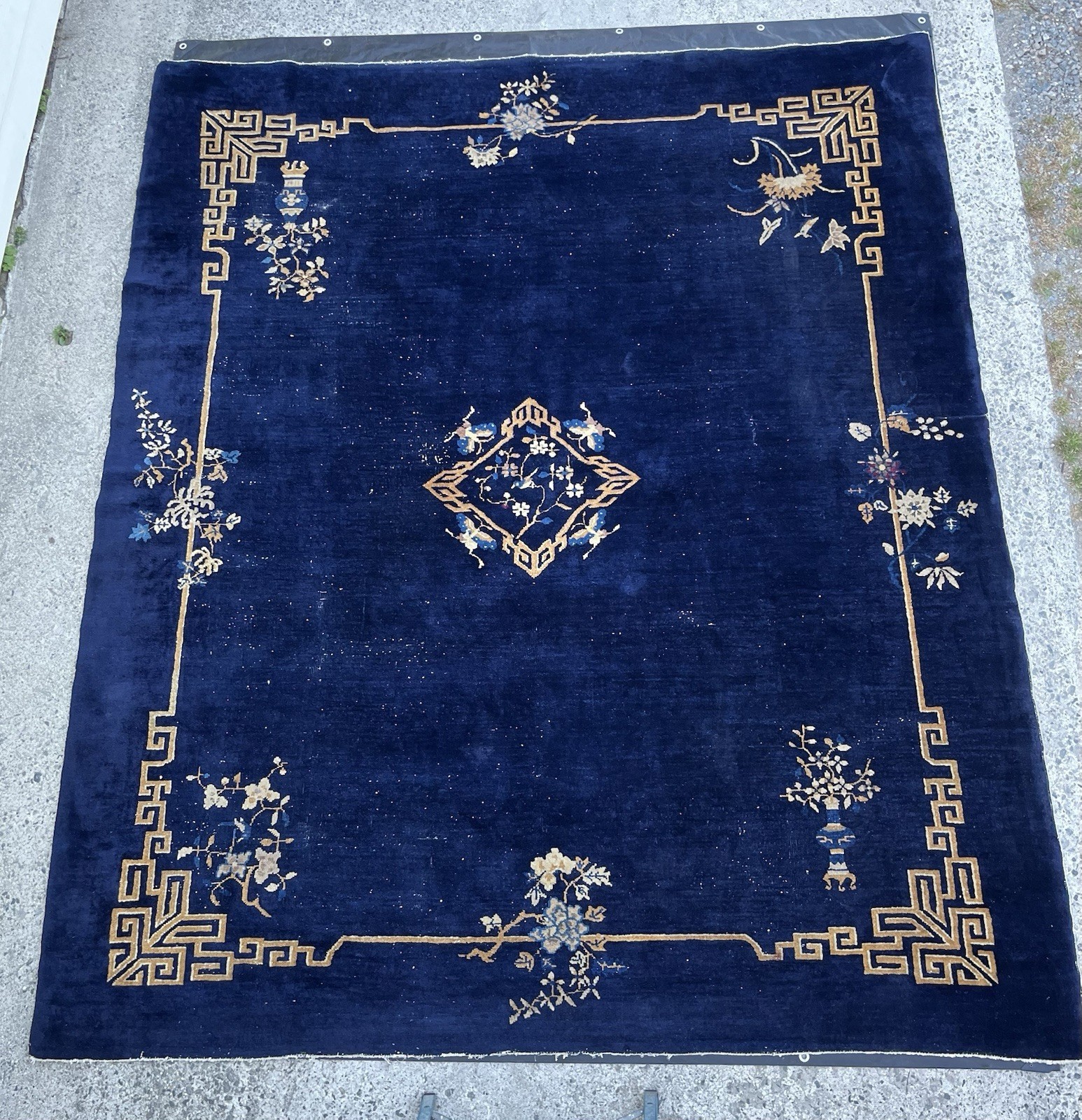 Beautiful Nichols Style Art Deco Rug 4x6 Ft gallery