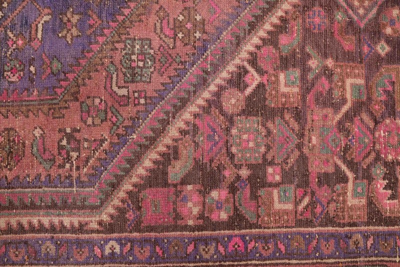 Vintage Hand-Knotted Area Rug 4'2" x 6'4" Traditional Wool Carpet gallery