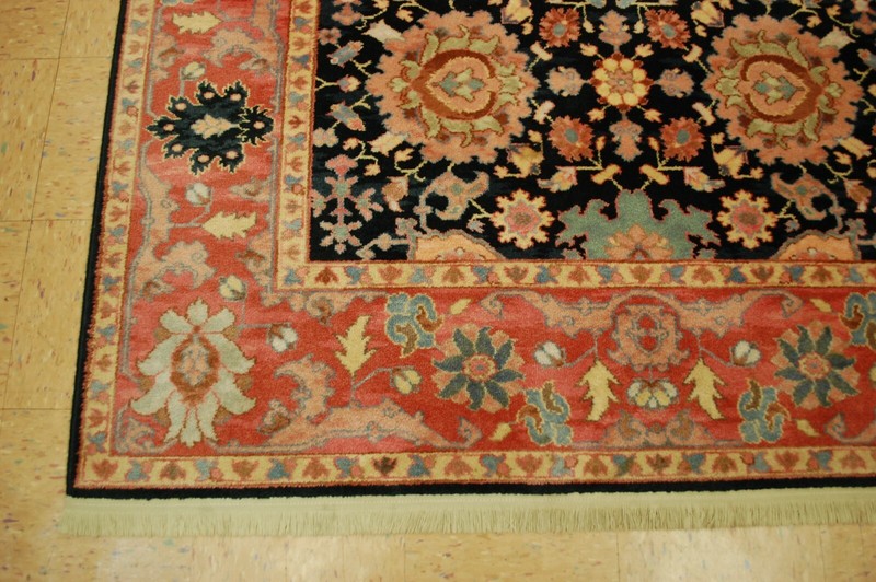 GREAT AUTHENTIC AMERICAN KARASTAN KURDISH PATTERN #559 RUG 5'8" X 8'11" PERFECT gallery