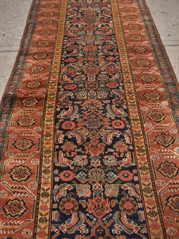 Antique Kurdish long carpet 4'5" x 17'11 circa 3rd quarter 19th Century gallery